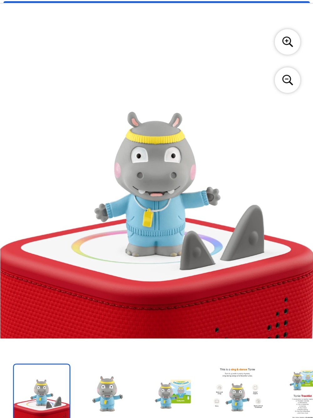 Coach Hippo happy & healthy Tonie toy